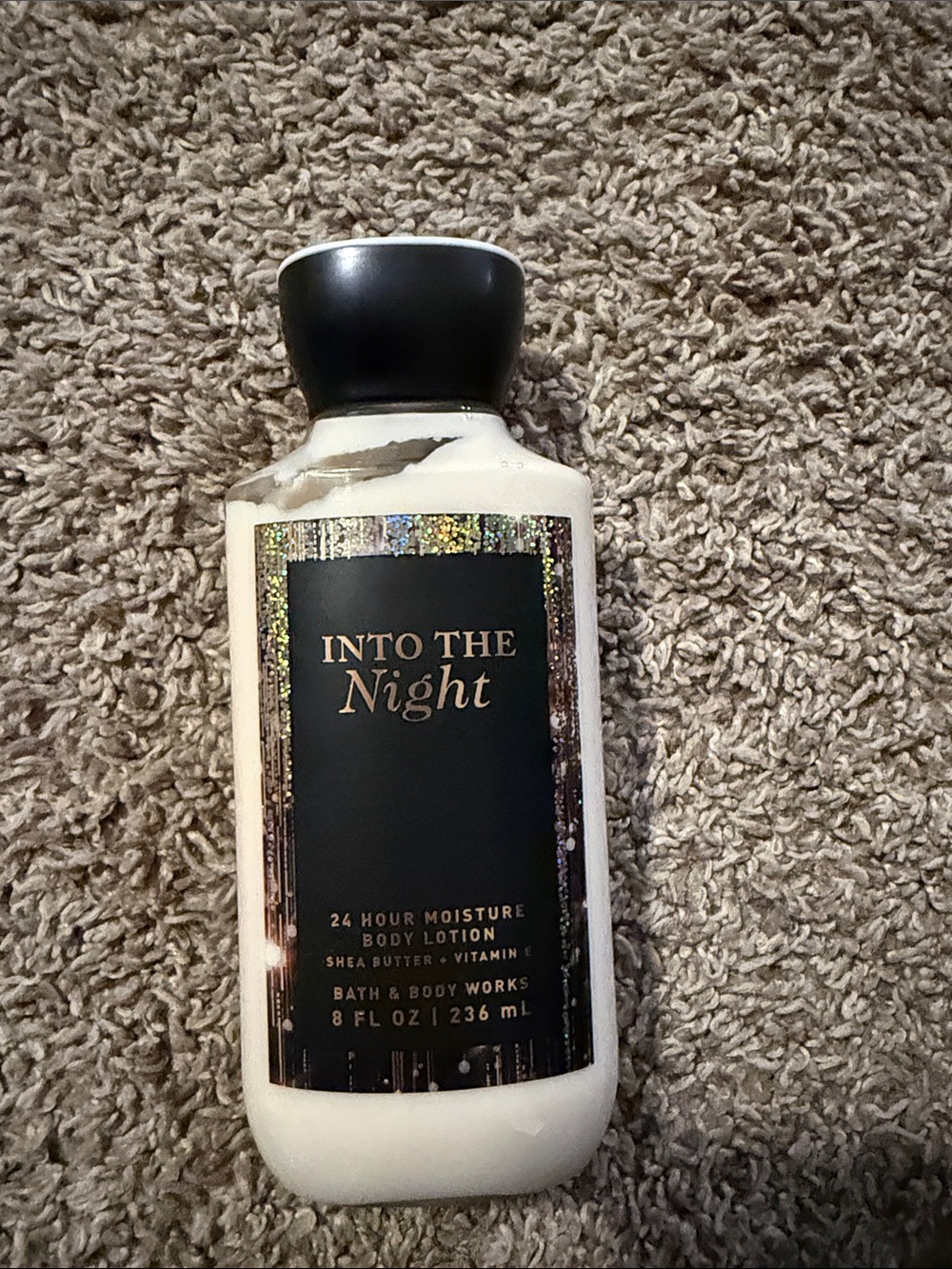 Bath & Body Works Into The Night Body Lotion - Black and White